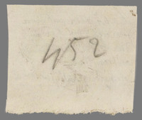 L 01626
<br/>
Label met opschrift
<br/>
<em>Escher von der Linth, Johannes Conrad (1767-1823)</em>